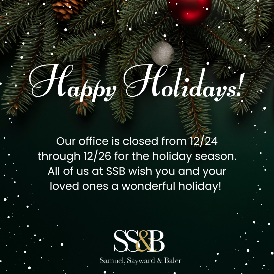 Happy Holidays From Samuel Sayward Baler Llc Ssb Llc Samuel Sayward Baler Llc